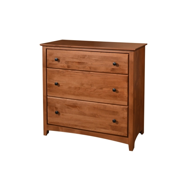 Alder 3 Drawer Wide Chest