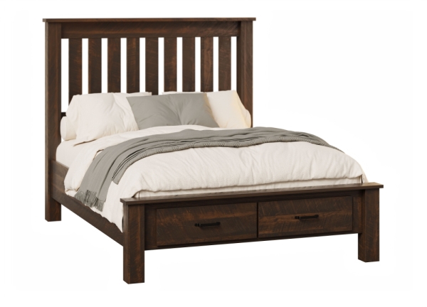 Amish Glendale Storage Bed