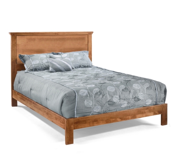 Alder Solid Plank Bed