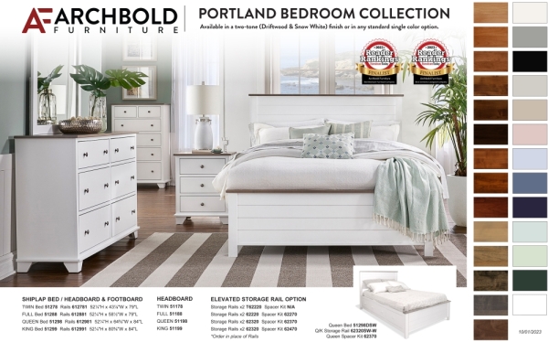 Alder Portland Generations Bed