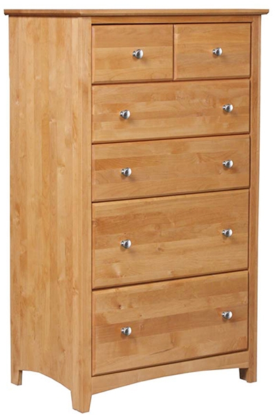 Alder Shaker 6 Drawer Chest