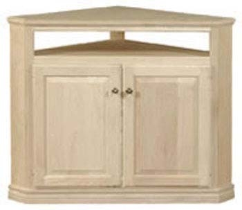 Maple corner top tv stand