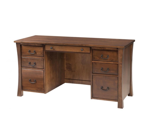 Amish Woodbury Credenza Desk