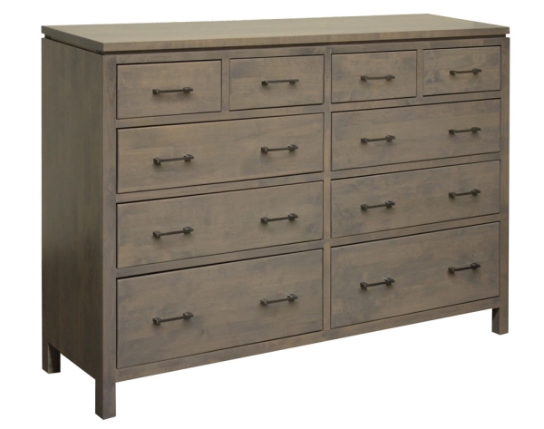 Alder 2 West 10 Drawer Dresser w/ Blanket Drawers