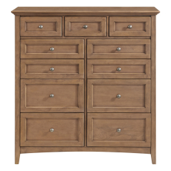 Mckenzie Bedroom Collection Alder McKenzie 6 Drawer Chest