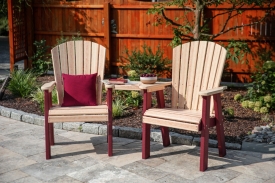 Leisure Lawn Fanback Dining Chair