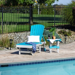 Leisure Lawn Fanback Lounge Chair