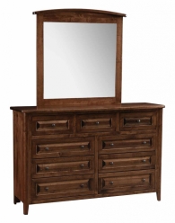 Amish Crafted Carson 9 Drawer Dresser