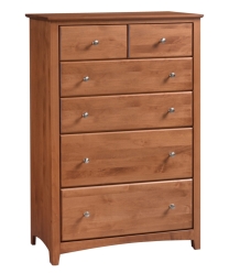 Alder Shaker 6 Drawer Chest