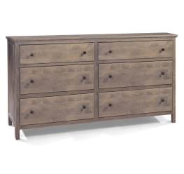 Alder Heritage 6 Drawer Dresser