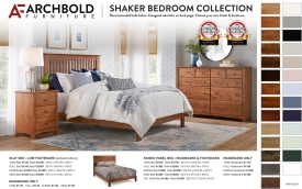 Shaker bedroom Collection Main Page
