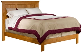 Alder Shaker Panel Bed