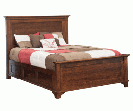 Amish Arlington Storage Bed
