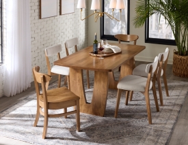 Amish Essentials Modern Harper Trestle Table