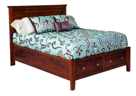 Amish Hyland Park Storage Bed