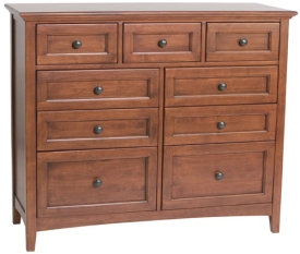 Alder McKenzie 9 Drawer Dresser