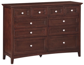 Alder McKenzie 10 Drawer Dresser