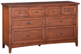 Alder McKenzie 8 Drawer Dresser