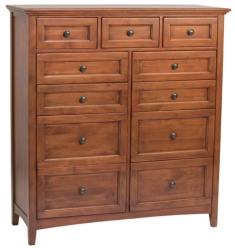 Alder McKenzie 11 Drawer Dresser