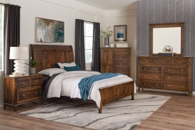Amish Crafted Belmont Sleigh Bed