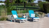 Leisure Lawn Fanback Lounge Chair Group