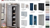Pine Open Top Corner Cabinet 3