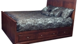 Alder Shaker Storage Bed Low 3