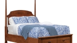 Amish Williamsburg Storage Bed
