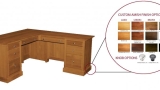Alder Corner Desk with Return 3