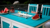 Leisure Lawn Fire Table Accent 2